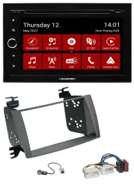 Blaupunkt MP3 DVD Bluetooth DAB 2DIN USB Autoradio für Hyundai Sonata (ab 2009)