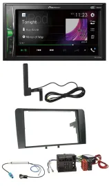 Pioneer MP3 DAB AUX 2DIN Bluetooth Autoradio für Audi A3 8P 2003-2012 Aktivsyste