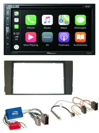 Pioneer DVD 2DIN MP3 DAB Bluetooth USB Autoradio für Audi A6 C5 01-05 Aktivsyste