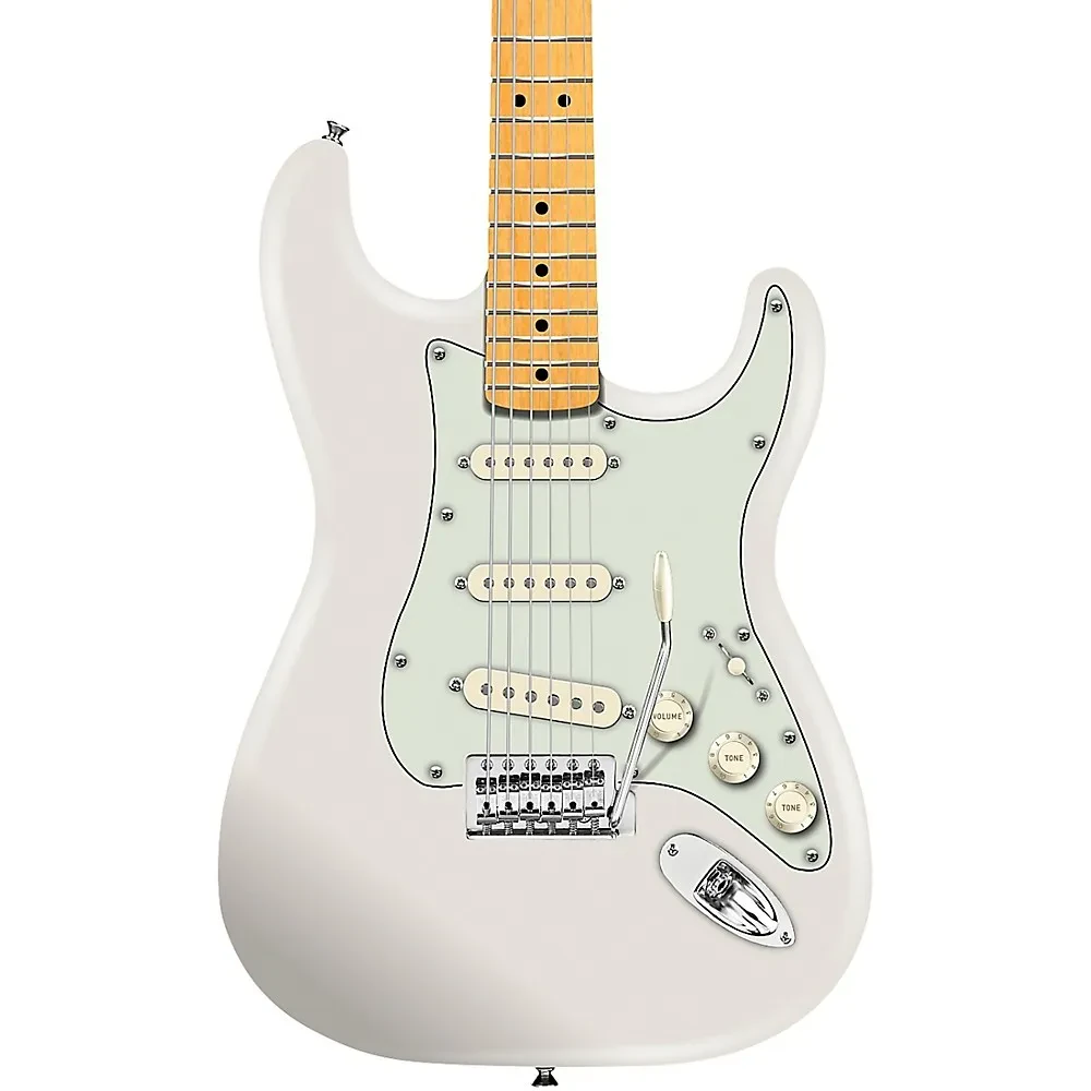 Fender LE American Professional Classic Stratocaster Silent System MP FB Oly Wht