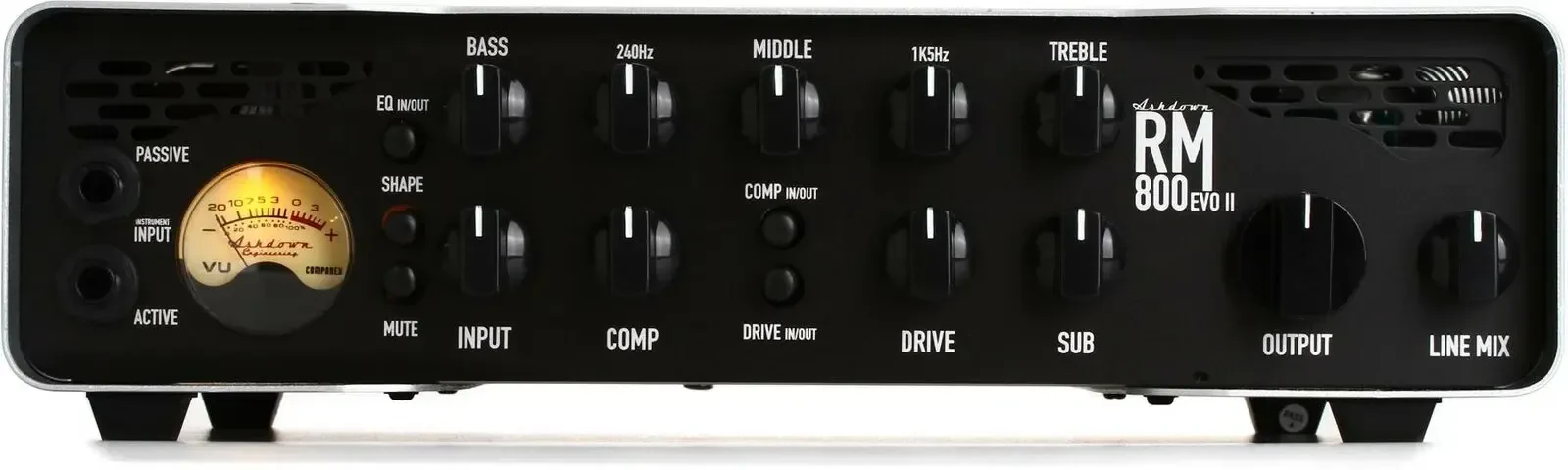 Усилитель для бас-гитары Ashdown Rootmaster RM-800-EVO II 800-watt Bass Head