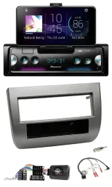Pioneer USB Lenkrad Bluetooth DAB Autoradio für Lancia Y 843 2005-2011 anthrazit
