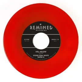 Виниловая пластинка Stone Coal White - Hell Below / Free - Clear Orange/Red [New 7" Vinyl] Clear Vin