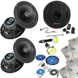 Сабвуфер активный автомобильный NVX QBSTA 11" 300W RMS (набор, с 6.5" динамиками)