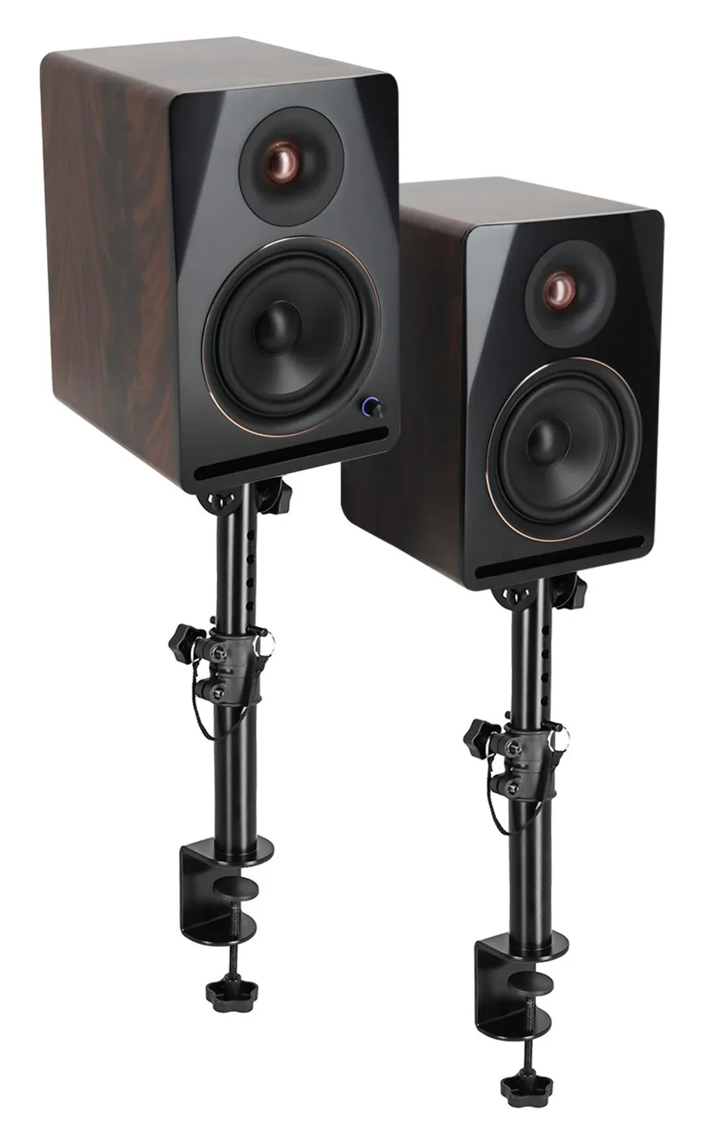 Студийные мониторы Rockville APM6D v2 6.5" активные, USB, Bluetooth (набор, пара), с настольными стойками