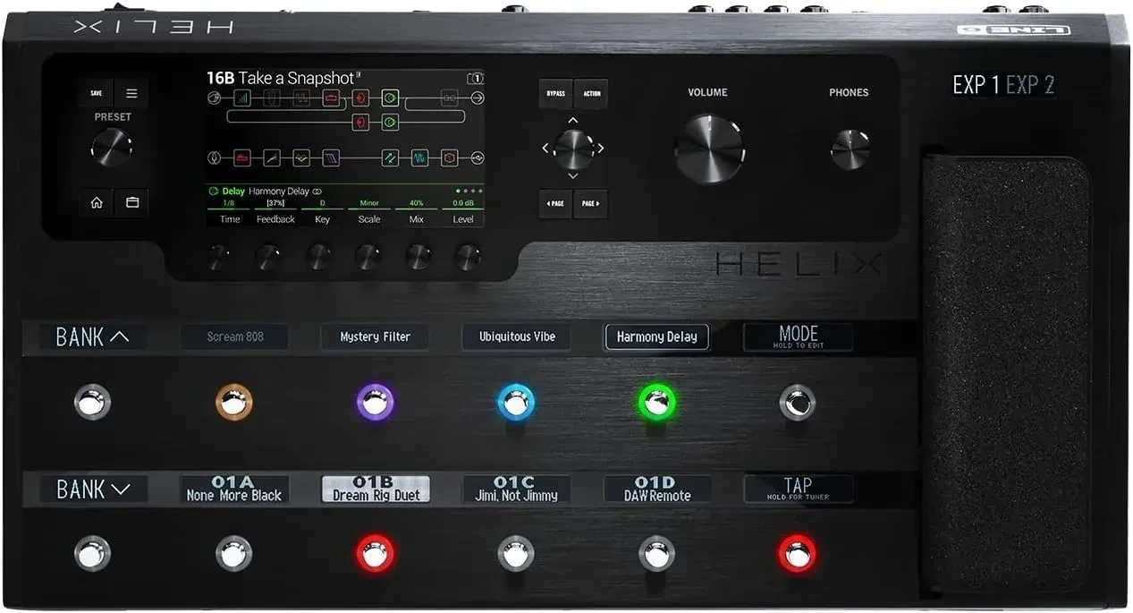 Line 6 Helix Guitar Multi-effects Floor Processor Model # P21-1