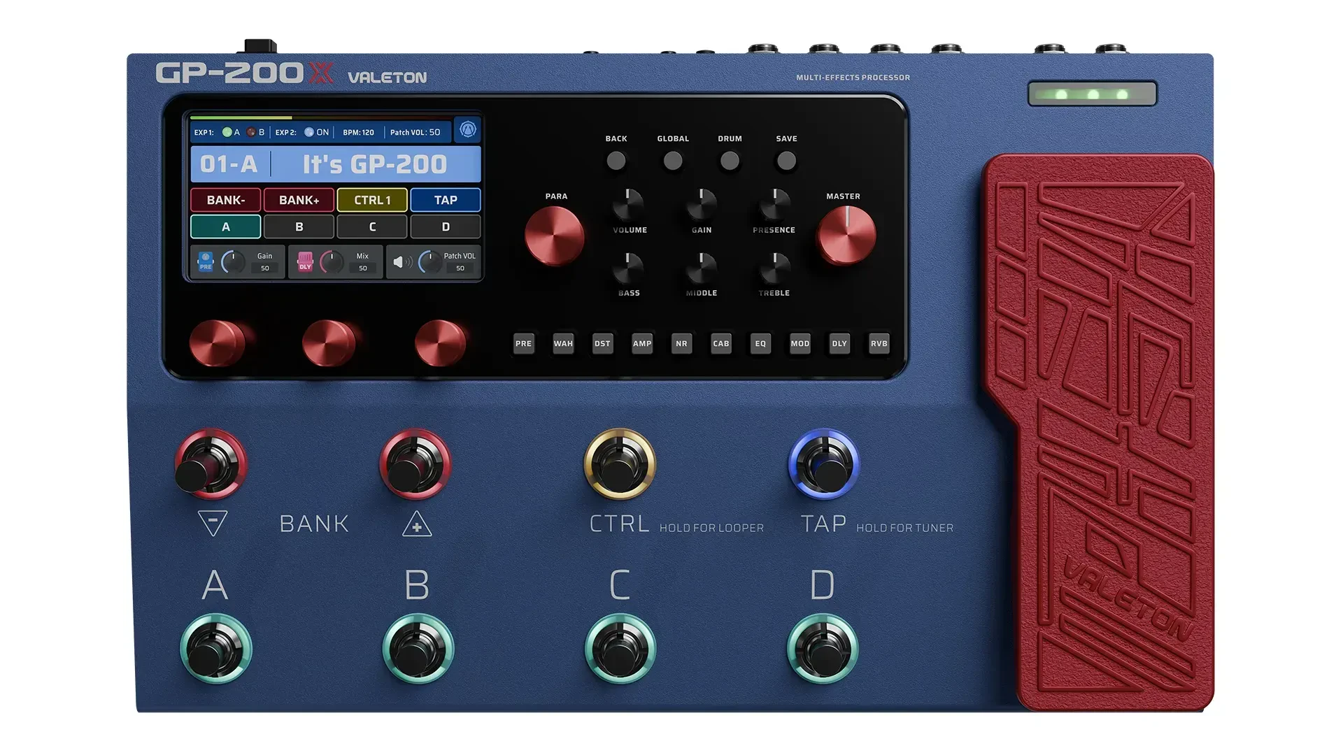 Процессор для электрогитары Valeton GP-200X