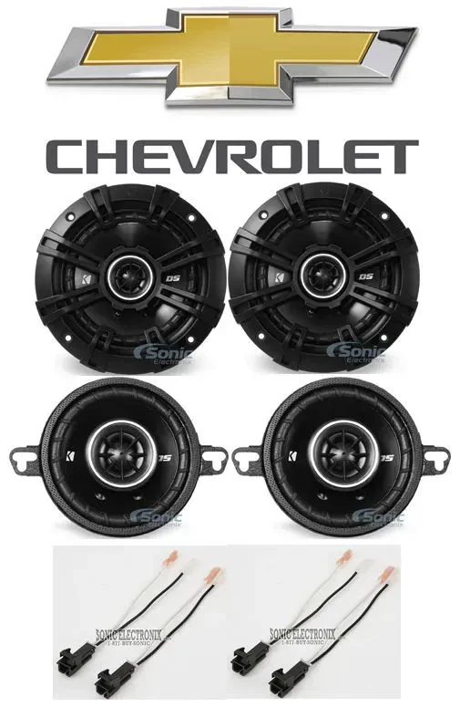 Автодинамики Kicker DS 43DSC3504 + 43DSC504 3.5" + 5.25" (набор) для Chevy Corvette 2005–2013