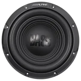 ALPINE 750 Watt 10" inch BassLine Series Single 4 Ohm Car Sub Subwoofer | W10S4