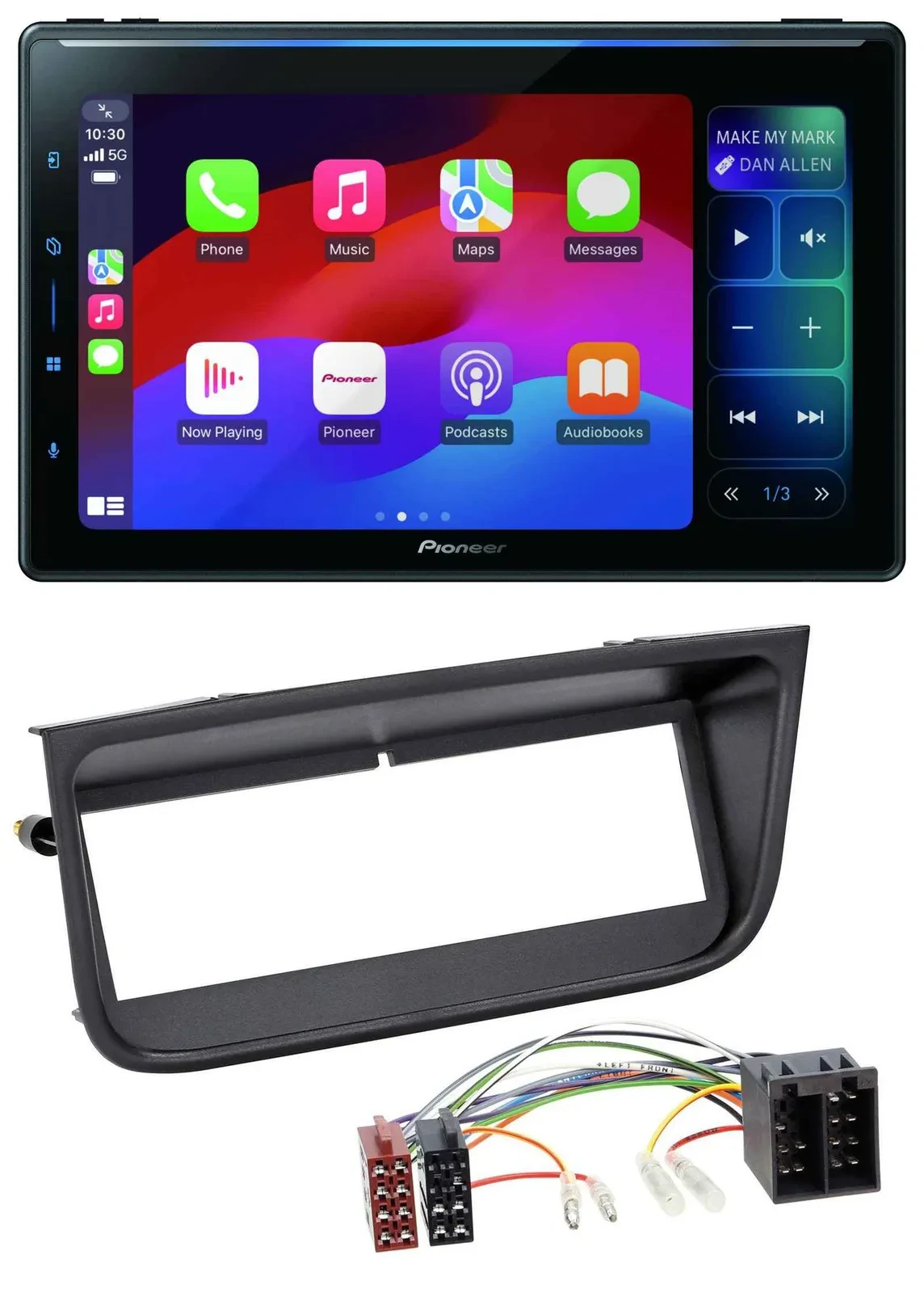 Pioneer Bluetooth DAB MP3 USB Autoradio für Peugeot 406