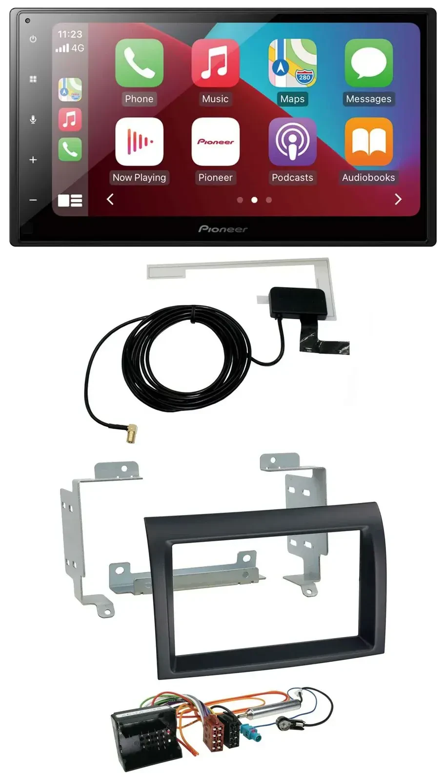 Автомагнитола для Citroen Jumper (2006–2011) Pioneer 2-DIN, USB, Bluetooth, DAB, MP3