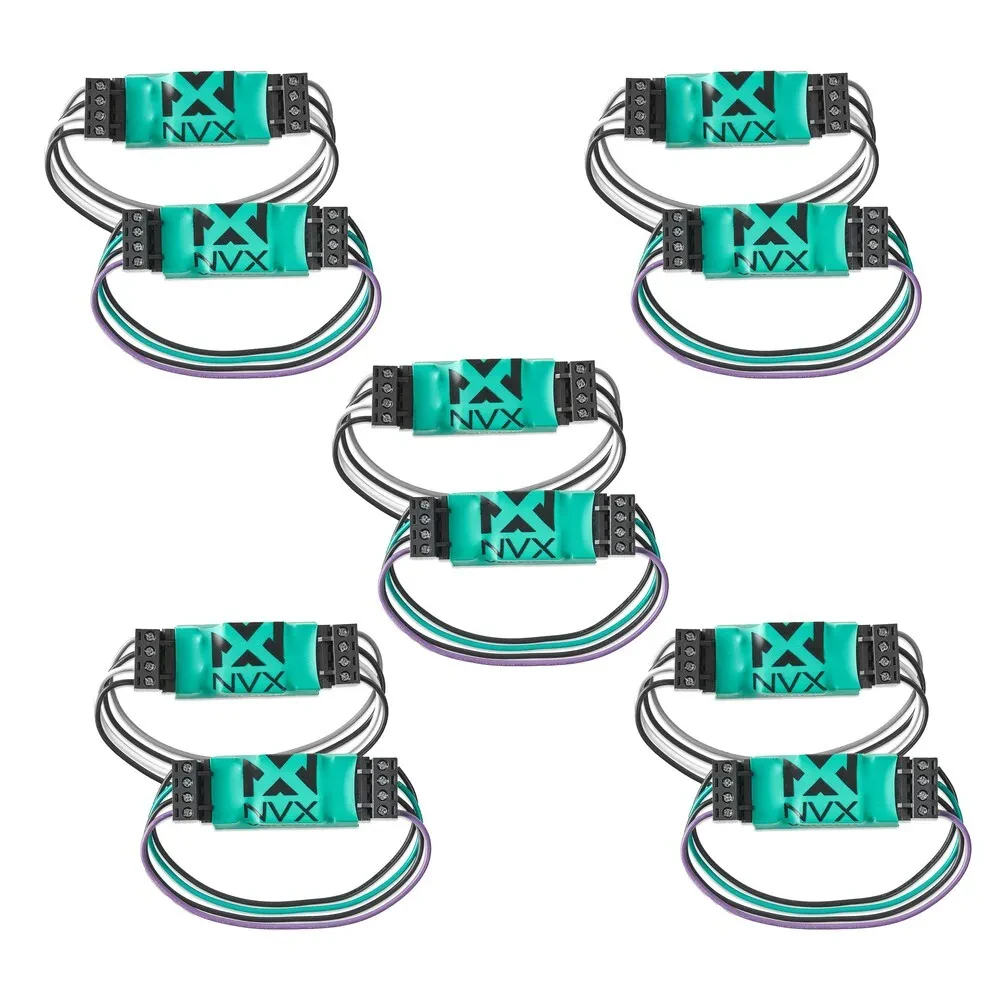 NVX VSLR20 20 Ohm Load Resistor Anti Distortion 5 Pairs Bundle