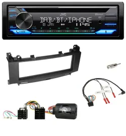 JVC Bluetooth Lenkrad USB DAB CD Autoradio für Mercedes A-Klasse B-Klasse 2005-2