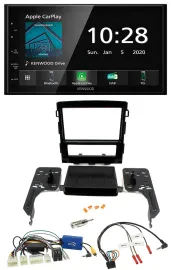 Kenwood Bluetooth Lenkrad DAB USB 2DIN Autoradio für Subaru Impreza ab 2018