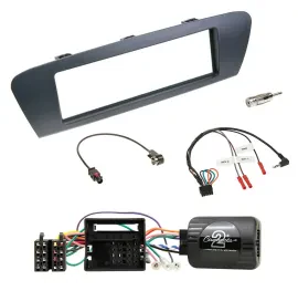 Einbauset Lenkradadapter DIN Autoradio für Renault Grand Scenic Scenic ab 2009 g