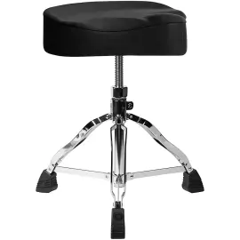 Gator Spindle Saddle Seat Drum Throne  Black