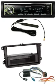 Автомагнитола Pioneer CD/MP3/USB DAB AUX для Seat Alhambra (с 2010), Leon (2009–2012), Toledo