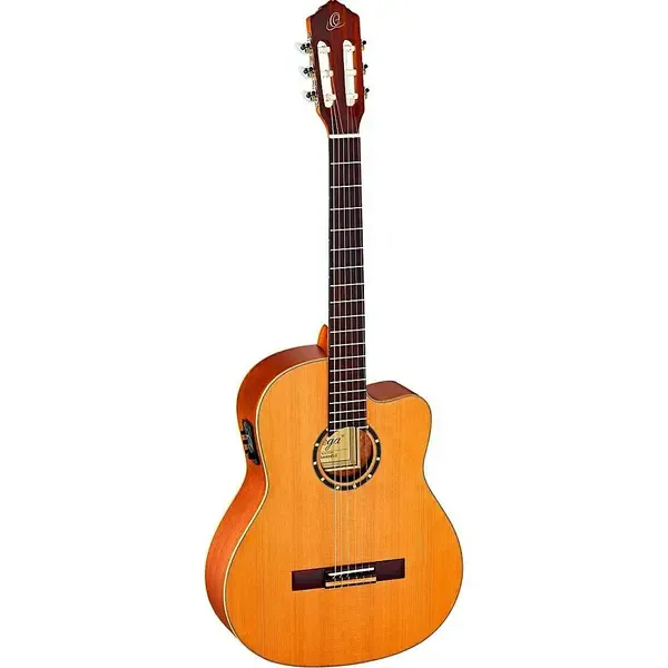Классическая гитара с подключением Ortega Family Pro RCE131 Slim Neck Satin Natural