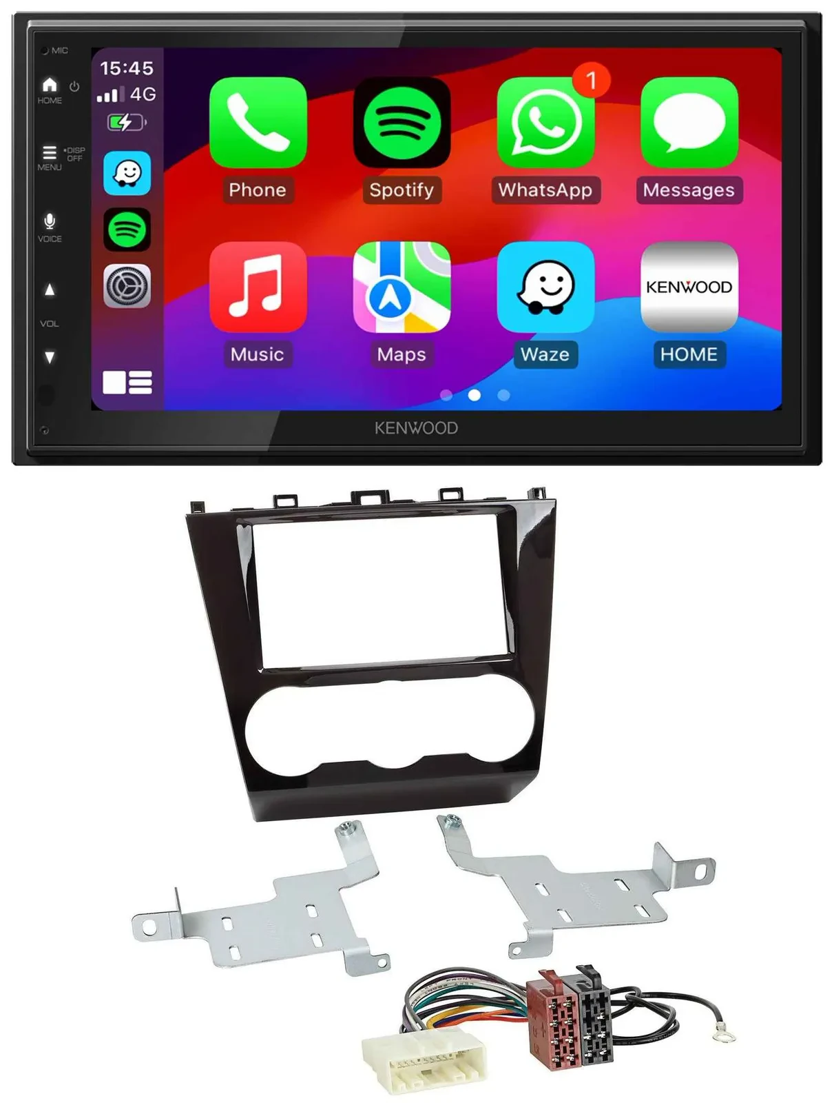 Автомагнитола для Subaru Forester (с 2015) Kenwood 2DIN, MP3, USB, DAB, Bluetooth