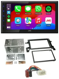 JVC Bluetooth 2DIN MP3 DAB USB Autoradio für Suzuki Grand Vitara ab 2005