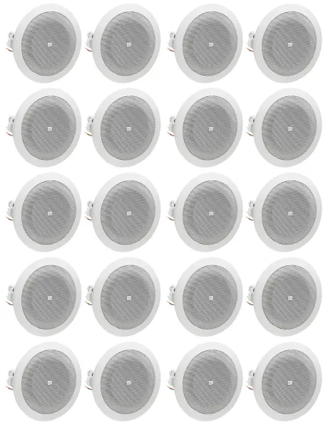 Потолочная акустика JBL 8124 White (20 штук)