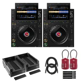 DJ-контроллер с джогом AlphaTheta CDJ-3000X с аксессуарами (пара)