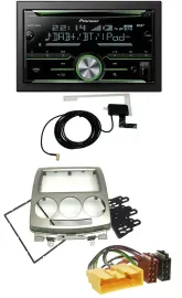 Pioneer CD USB MP3 Bluetooth 2DIN DAB Autoradio für Mazda 5 (CR, 2005-2010)