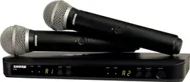 Микрофонная радиосистема SHURE BLX288E/PG58-M17 вокальная, двухканальная