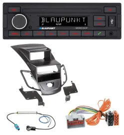 Blaupunkt USB AUX Bluetooth MP3 Autoradio für Ford Fiesta 08-10 Display schwarz