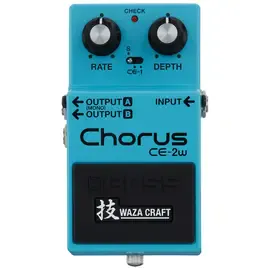 Педаль эффектов для электрогитары BOSS CE-2W Waza Craft Chorus