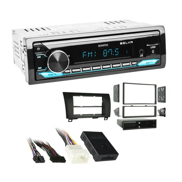 2007-2013 Toyota Tundra Single DIN Radio Package (Amplified Systems)|Belva Audio
