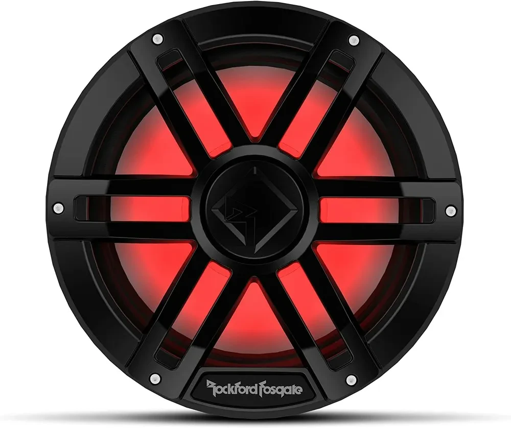 Rockford Fosgate M1D2-12B 12” Dual 2-ohm Marine Subwoofer with LED