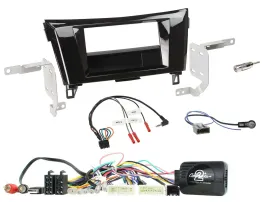 Radioset Lenkradadapter DIN Autoradio für Nissan Qashqai X-Trail 14-17 24 Pin