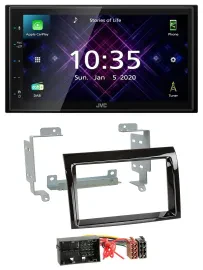 JVC DAB 2DIN MP3 Bluetooth USB Autoradio für Fiat Ducato Peugeot Boxer Citroen J