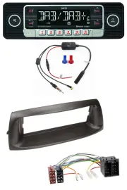 Dietz MP3 DAB Bluetooth USB Autoradio für Fiat Punto (188, 1999-2005)