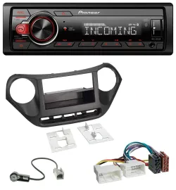 Pioneer Bluetooth USB DAB MP3 Autoradio für Hyundai i10 (ab 2013)