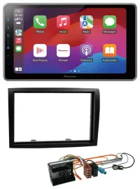 Pioneer MP3 USB DAB Bluetooth 2DIN Autoradio für Citroen Jumper 06-11 schwarz