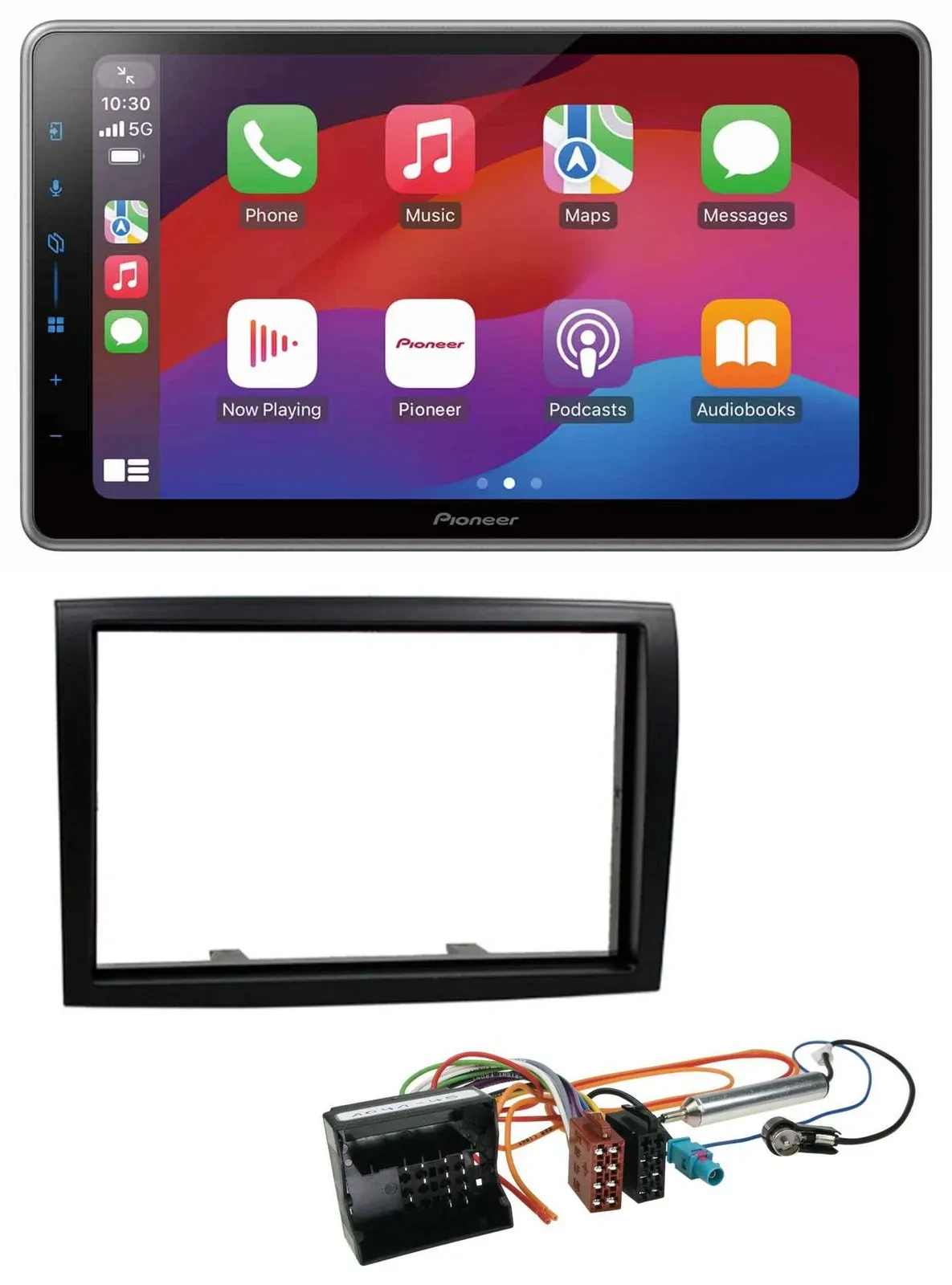 Pioneer MP3 USB DAB Bluetooth 2DIN Autoradio für Citroen Jumper 06-11 schwarz