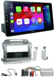 Pioneer Bluetooth DAB Lenkrad USB Autoradio für Kia Sportage 3 2010-15 silber