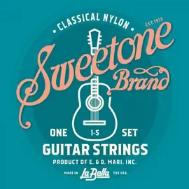 Струны для классической гитары La Bella 1S-BULK Sweetone (5 комплектов)