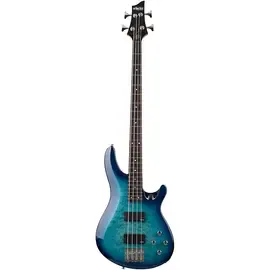 Бас-гитара Schecter C-4 Plus Ocean Blue Burst