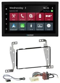 Blaupunkt DAB Bluetooth USB MP3 2DIN Autoradio für Nissan Juke (2010-2014)