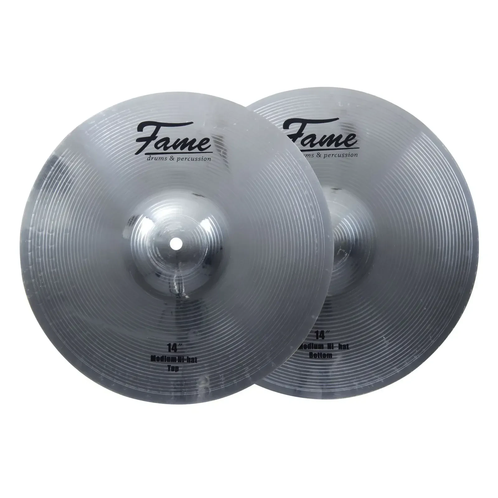 Тарелка барабанная Fame Audio 14" Reflex Medium Heavy Hi-Hat (пара)
