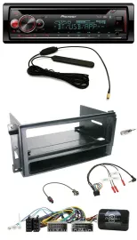 Автомагнитола Pioneer USB DAB Bluetooth CD для Chrysler, Dodge, Jeep с поддержкой кнопок на руле