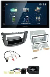 Kenwood 2DIN Bluetooth Lenkrad USB DAB Autoradio für Toyota RAV 4 2006-2011