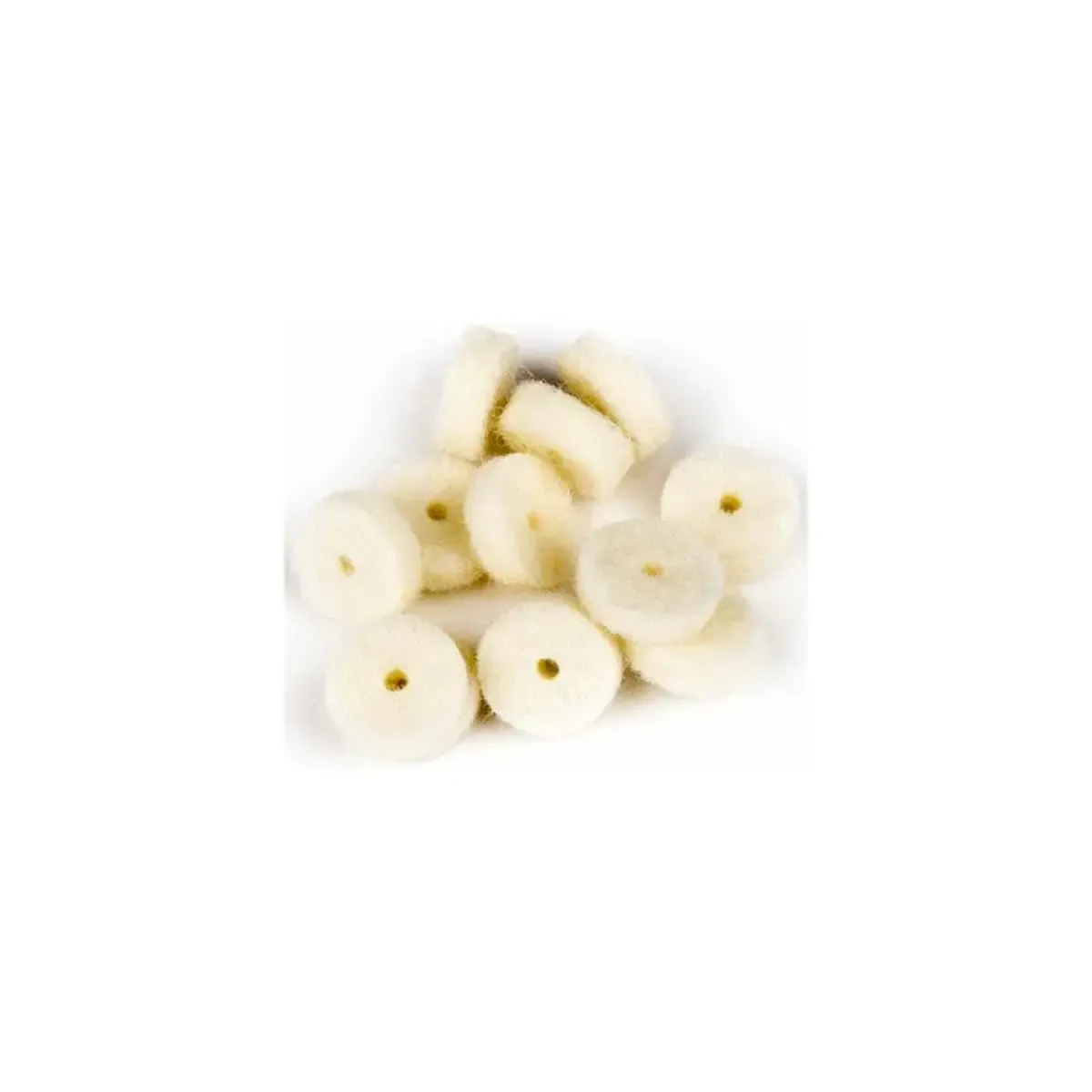 Fender Strap Button Felt Washer, 12 Pieces, White #0994930000