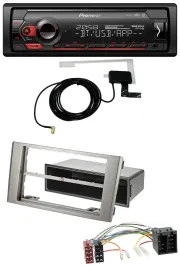 Автомагнитола для Iveco Daily (2006–2014) Pioneer DAB, USB, MP3, Bluetooth, серебристая