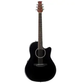 Электроакустическая гитара APPLAUSE AB24II-5S Balladeer Cutaway Black Satin