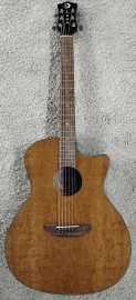 Luna GYP E EU GN Gypsy Eucalyptus Grand Concert Acoustic Electric Guitar - B stk