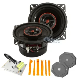 Cerwin-Vega H740 60W RMS 4" Coaxial Car Speakers + Installation Kit